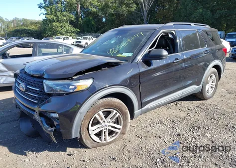 2020 Ford Explorer Xlt из США, поврежденный, VIN 1FMSK8DH8LGA99854